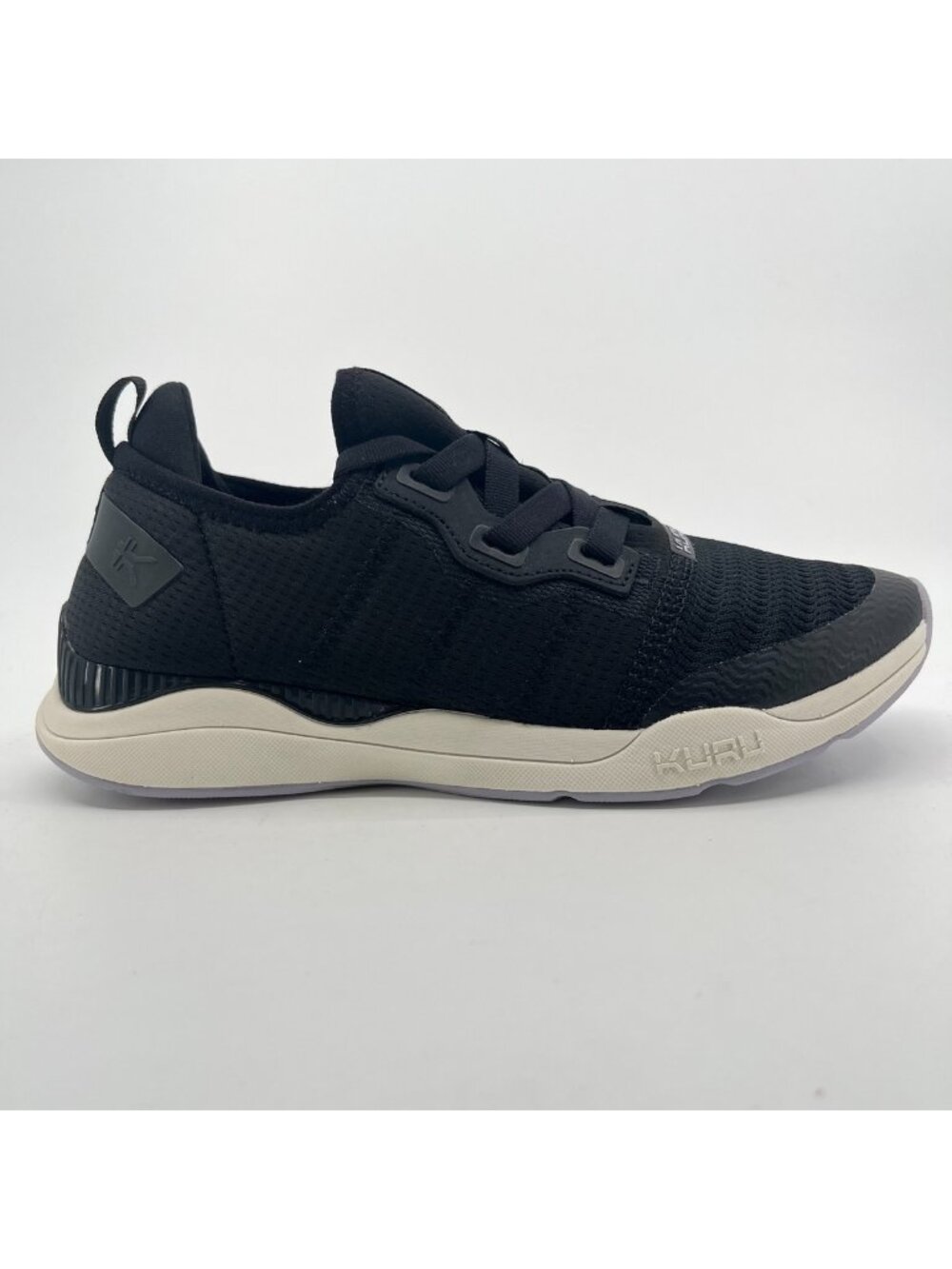 Kuru Stride Move Womens Size 6.5 Black White Athletic Running Shoes Sneakers